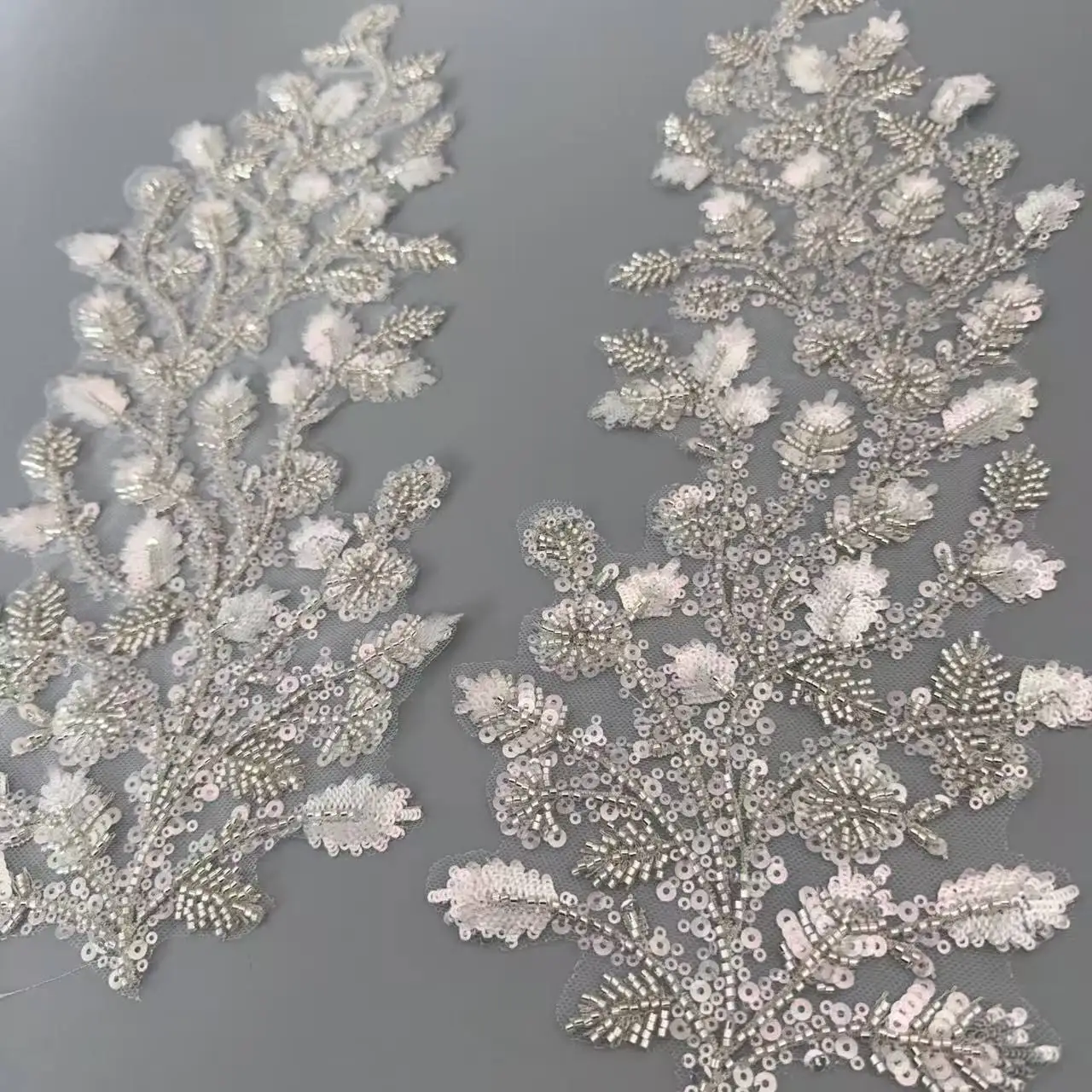 2-pecas-1-par-flores-de-renda-com-lantejoulas-prateadas-bordado-de-folhas-e-flores-para-vestido-de-noiva-aplique-para-costura-diy
