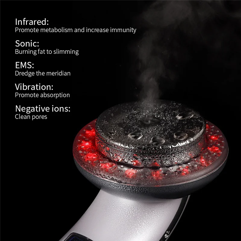 Emption!Colored Light Beauty Instrument Instrument Physical Vibration Warm Massage Body Instrument Slimming Instrument