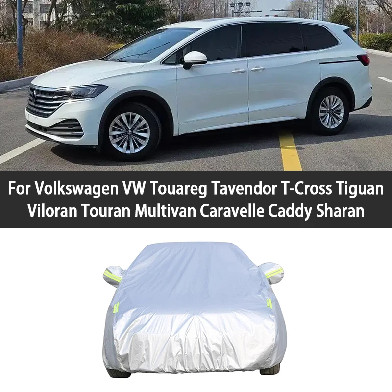 

For Volkswagen VW Touareg Tavendor T-Cross Tiguan Viloran Touran Multivan Caravelle Caddy Sharan Car Cover UV Protective Covers