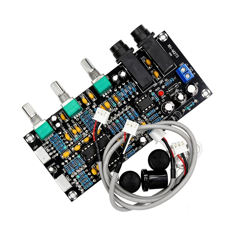 1/3/5PCS XH-M273 Microphone Amplifier Board Karaoke Reverberation DC 12-24V Digital Preamplifier Board Microphone Contr view 6