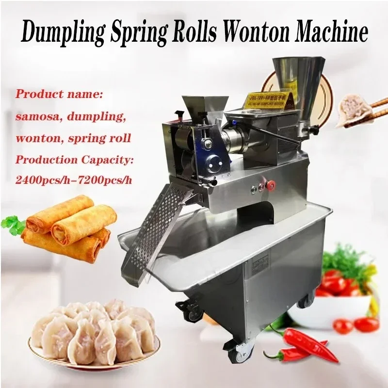 

【HOT】Spring Roll Making Machine Dumpling Machine Spring Roll Machine Wonton Samosa Making