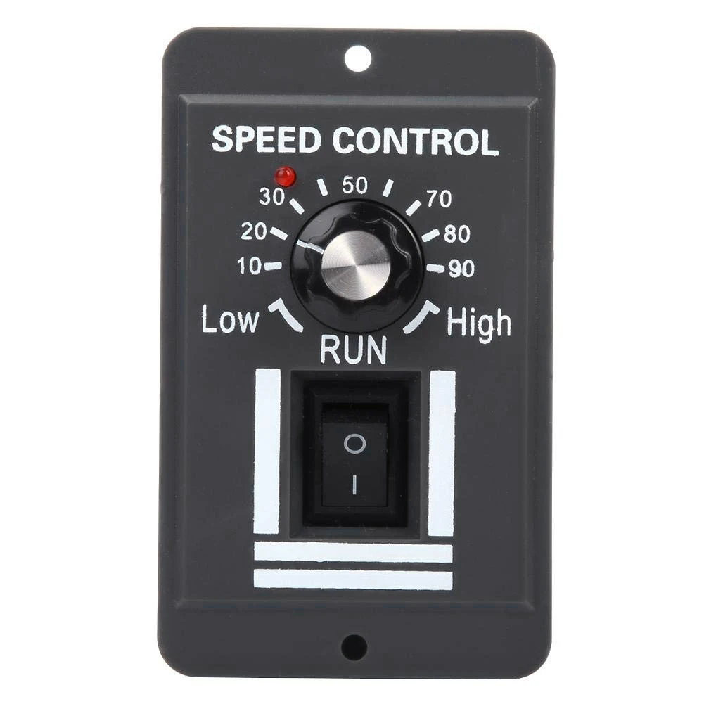 A25P DC 12V 24V 36V 48V 10A PWM Motor Speed Controller Reversible Switch Regulator Control Forward Rotation Stop