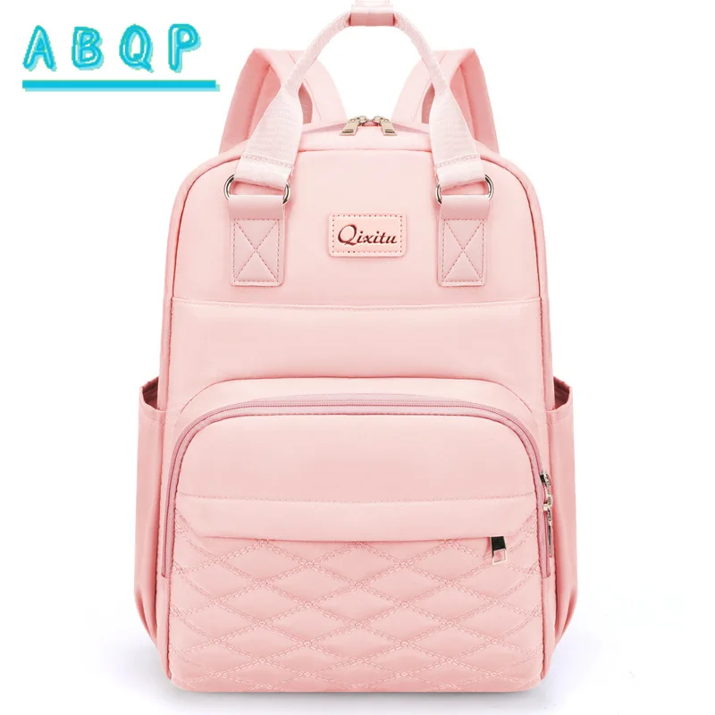 New Diaper Bag Backpack Luxury Brand 3-Piece Set Baby Diaper Bag Backpack USB Multifunctional Portable Baby Bag Large Capacity