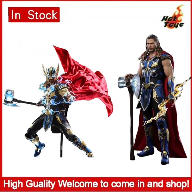 Figuras de acción de Thor de alta calidad Hottoys Ht escala 1/6 Mms655/Mms656, Thor: Love and Thunder de Marvel, modelo coleccionable, juguete de regalo