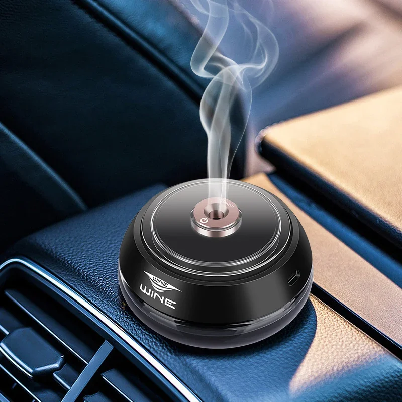 

Пользовательский логотип Подарочная коробка с логотипом USB-зарядка Автомобильный растительный распылитель эфирного масла ароматерапевтическая машина