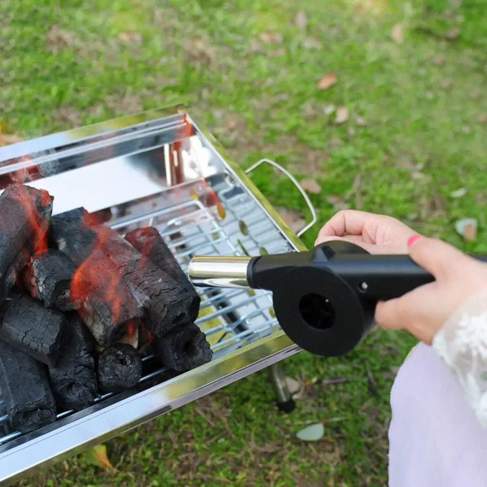 

Portable Air Blower Lightweight Charcoal Coal Starter Fan Multi-function Handheld Fire Blower Barbecue Accessories