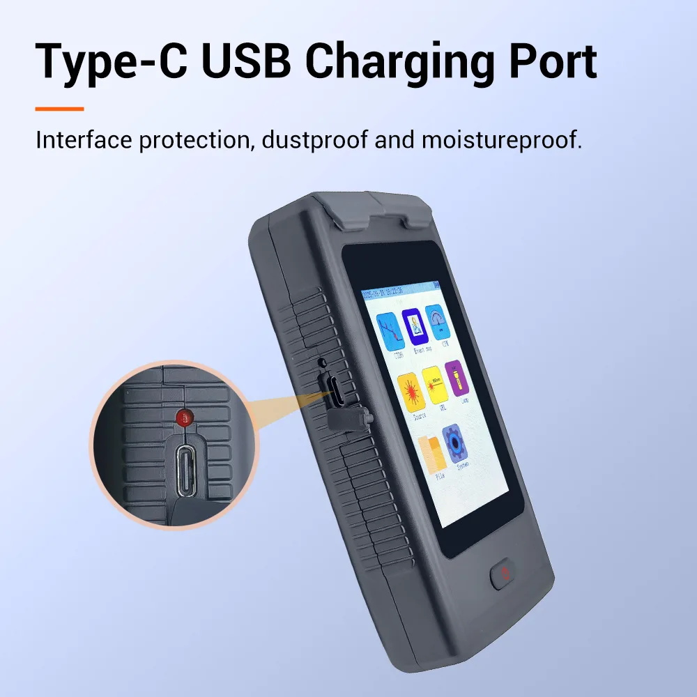 

Mini OTDR Fiber Optic Tester smart odtr Opitcal Fiber Reflectometer Breakpoint Loss living Test