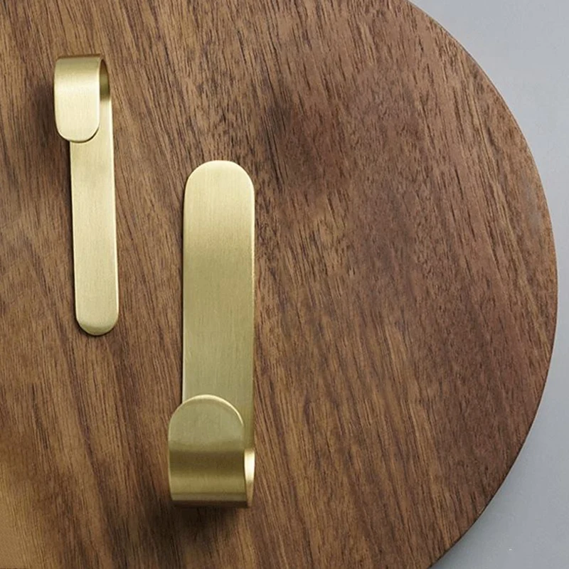 Gancio per bagno gancio in ottone gancio per panno da parete maniglia per armadietto Hardware per mobili in rame