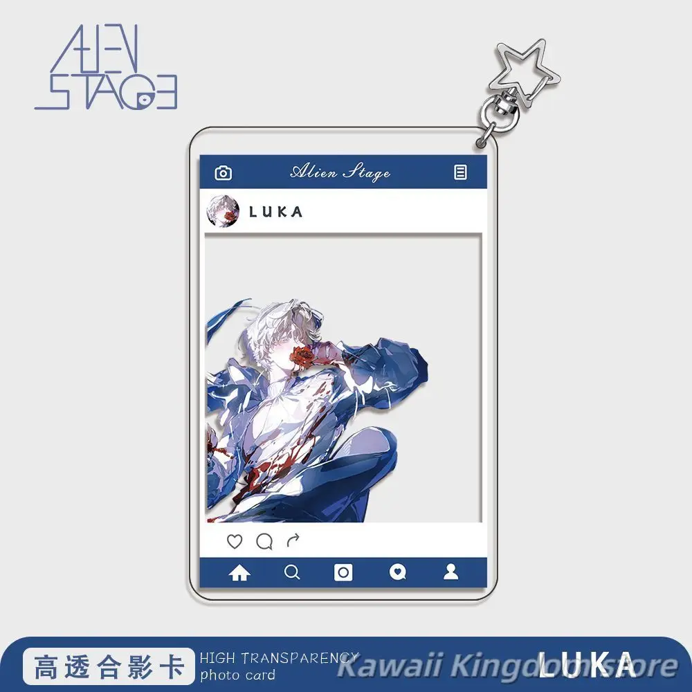Инопланетянин Мизи Sua Till Ivan Hyuna Luka Косплей Аниме Фотокарта Прозрачная карта Акриловый кулон Коллекционный орнаментИгрушка в подарок