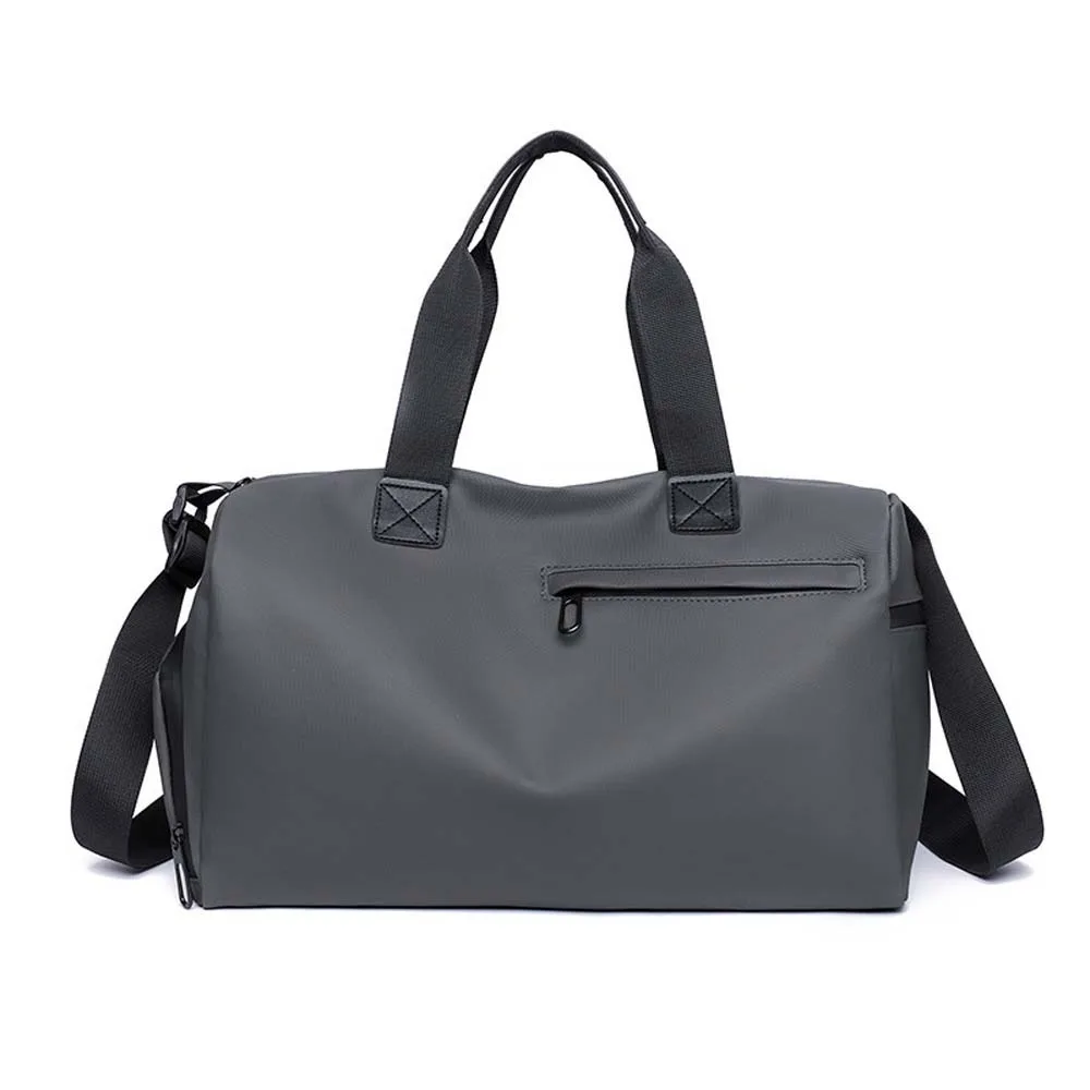 

High Density Fabric Unisex Travel Bag Dry Wet Separation Multi-functional Large Capacity Fitness Bag Multi Layered Polyester