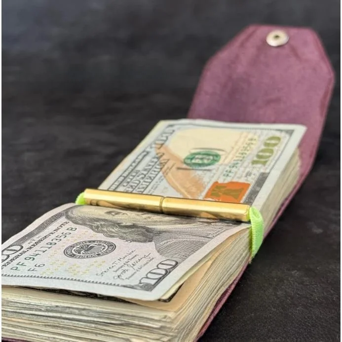 

Creative New Practical Leather Wallet Storage Bag the Ca Wrap Wallet Functional Small Bag for Men And Women