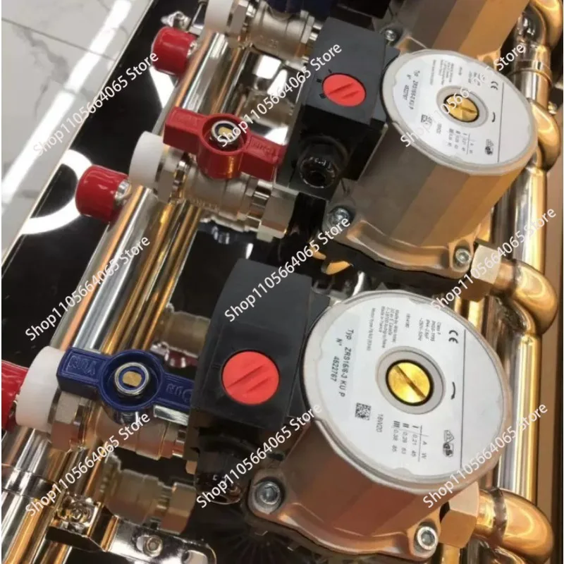 Floor heating, stainless steel coupling tank, water mixing tank, hydraulic partial pressure balancer