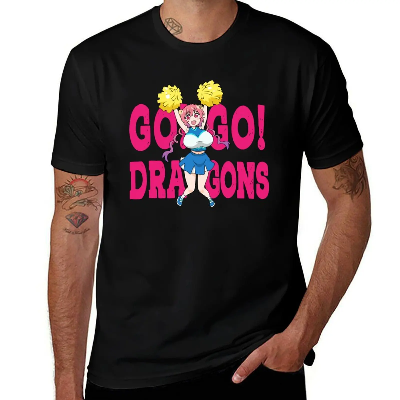 

Dragons Cheerleader Ilulu T-Shirt graphic t shirts for man t shirts for man cotton funny