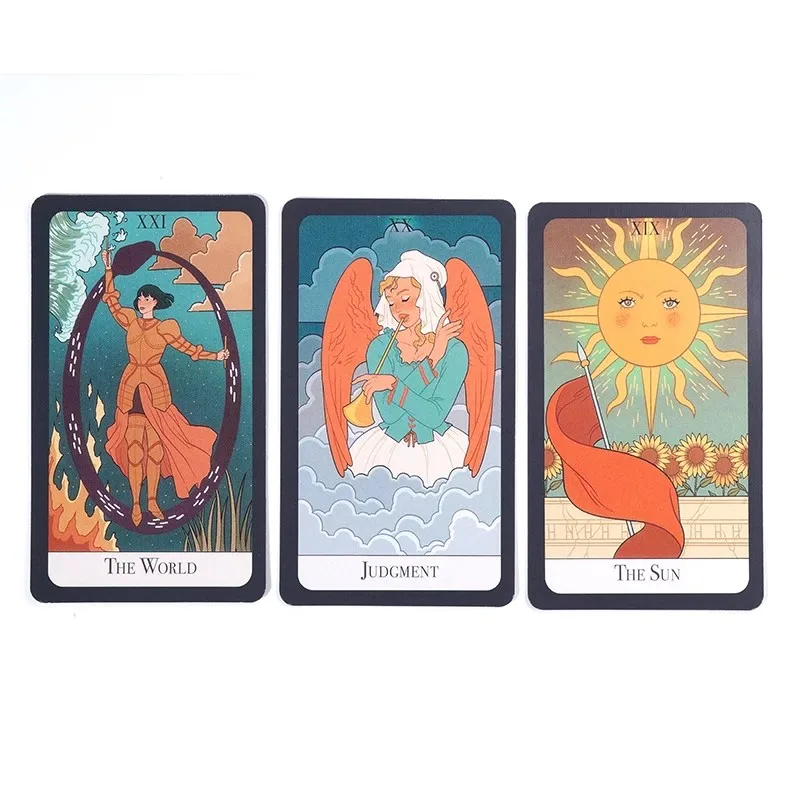 The Essential Tarot Cards A 78 Oracle English Visions Divination Edition Borad Playing Games