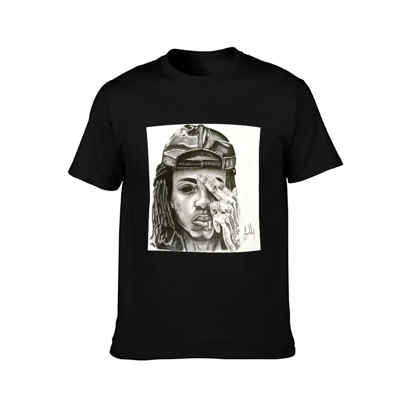 EBAZON ALKALINE ART DRAWING T-Shirt Summer Casual Cotton Tee Oversized Streetwear Tops Vintage Graphic Print 100% Cotton