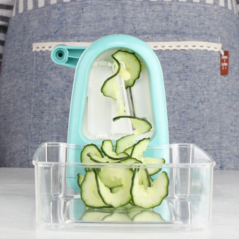 Rotary Spiralizer Vegetables Slicer Cheese Vegetable Grater Shredder Zucchini Noodle Maker Spaghetti Spiralizer