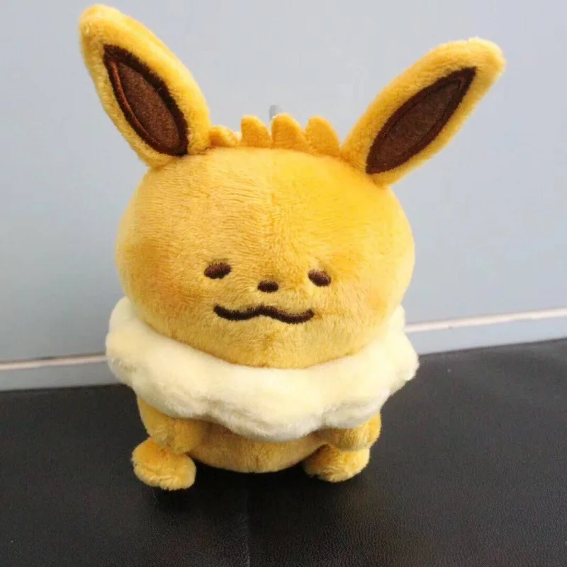 Cute Bean Eyes Pokémon Plush Doll Keychain Eevee Charmander Blastoise Soft Pendant Decor Children Birthday Party Surprise view 4