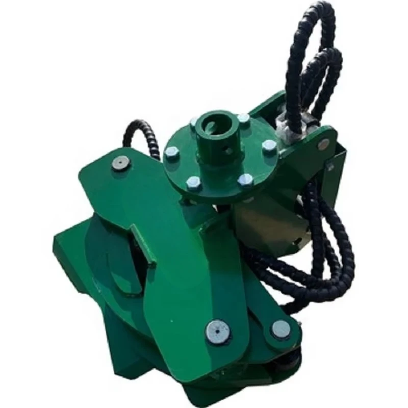 360 Rotating Tree Scissors Attachment 18cm Max Cutting CE Forestry Machinery, Orchard and Landscaping Hydraulic Systems