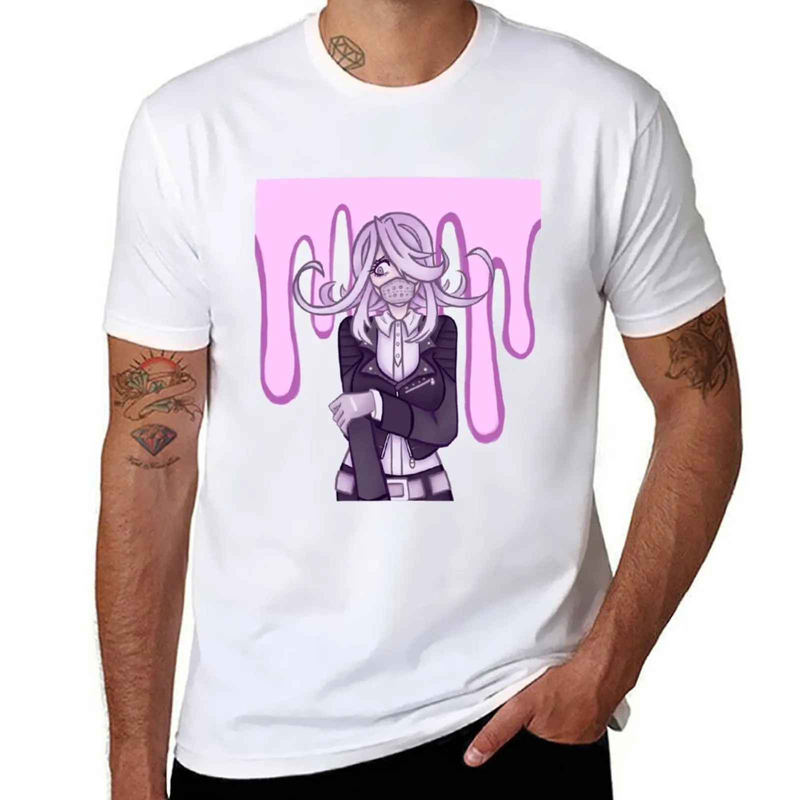 

Kimura Seiko T-Shirt man t shirt heavy cotton t shirts for man slim fit T-Shirt