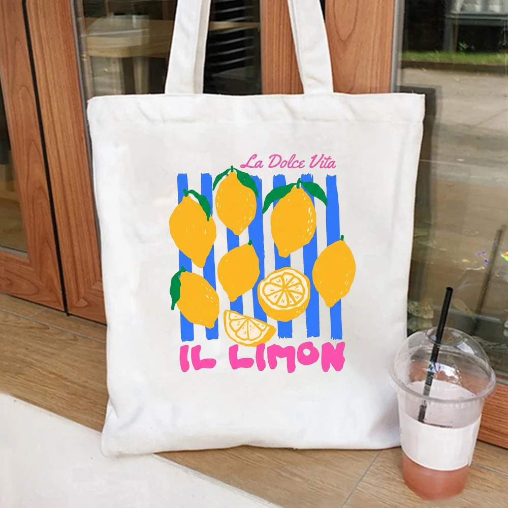 Botanical Canvas Tote Bag Featuring Purple and Pink Flower Bouquet Graphic Stylish Reusable Grocery Bag