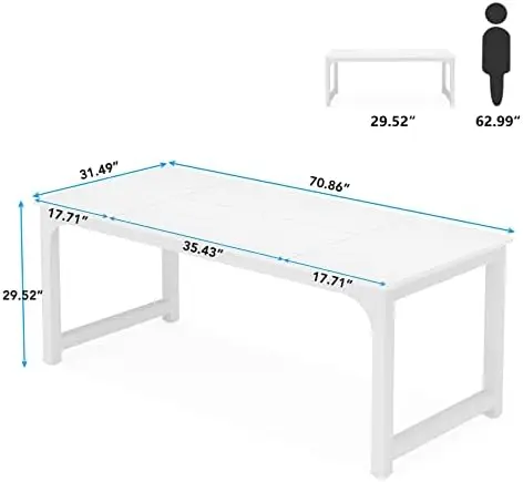 6FT Conference Table, 70.86