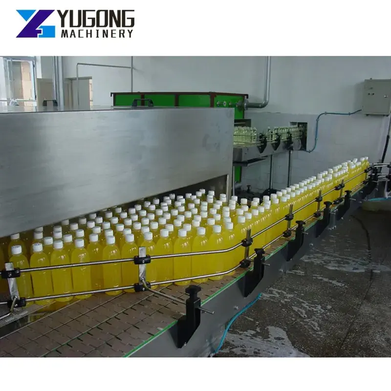 YG Fully Automatic Water Bottling And Packaging Line Automatic Water Producing Line  Juice Drink Production Line For Soft Drinks