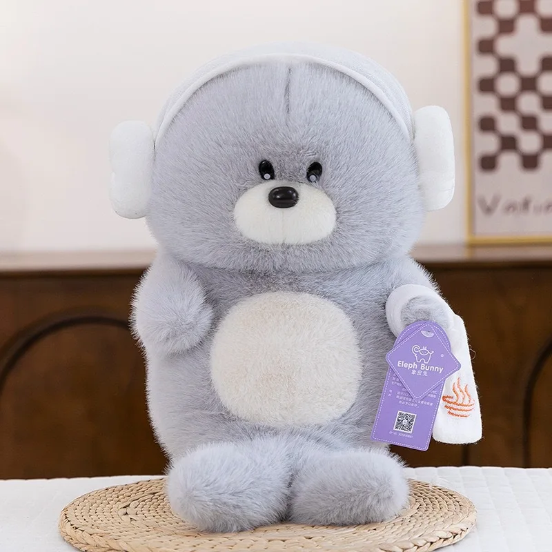 Kawaii Stuffed Doll Plush Toy Cute Penguin Backpack Sloth Seal for Kids Birthday Xmas Gift Soft Cuddly Animal Plushie