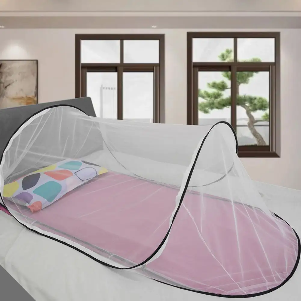 

Portable Fly Net Tent Portable Pop Up Mosquito Net Tent for Bed Lightweight Folding Net Tent for Indoor Outdoor for Travel