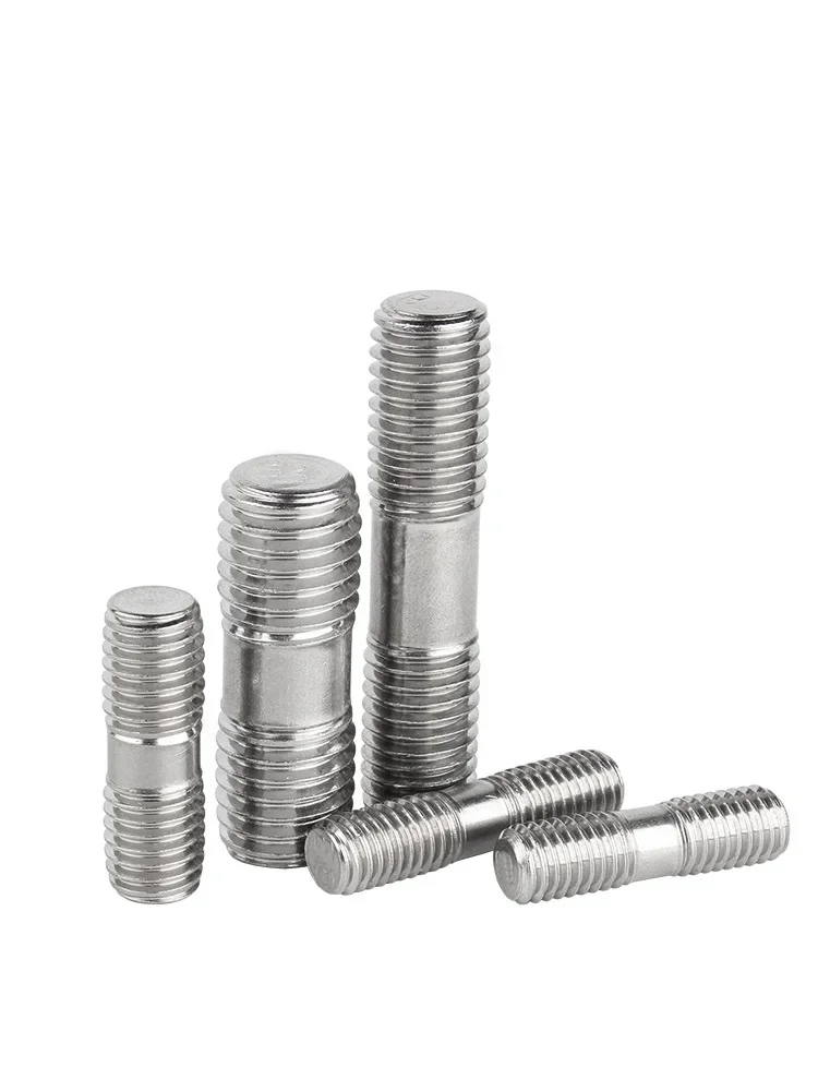 316 A4 Asta in acciaio inossidabile Doppio filettatura Cornici di installazione Bullone M6 M8 M10 M12 Bulloni a doppia estremità Dente Stick Barra filettata a doppia testa GB901