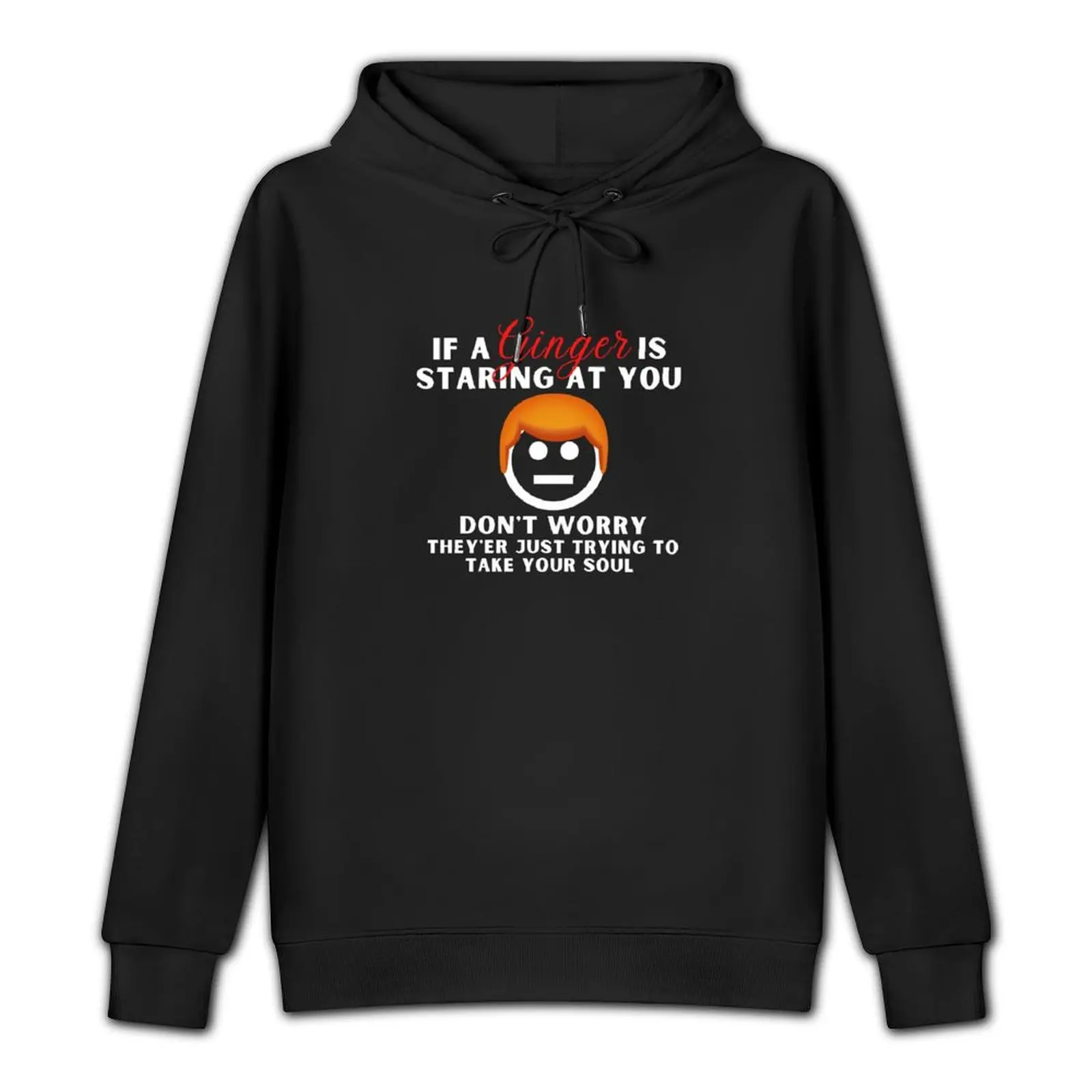 Ginger Stare Pullover Hoodie japanese style men's clothes anime hoodie