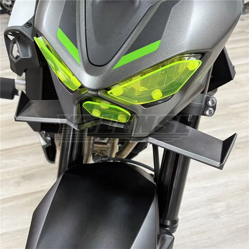 

Fit For Z900 Z 900 2025 2026 Motorcycle Front Fairing Winglets Aerodynamic Wing Shell Cover Protection Guards Kit