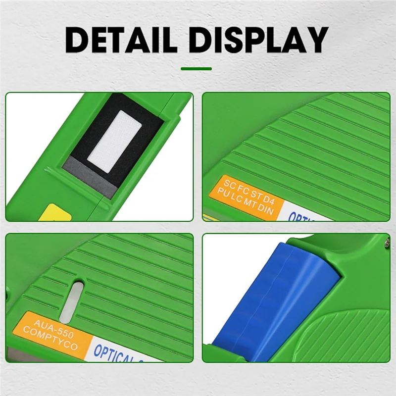 Коробка для чистки торца волокна, очиститель для косичек, кассета, инструмент для протирки волокна, инструменты для очистки оптического волокна Ftth для SC/ST/FC/LC