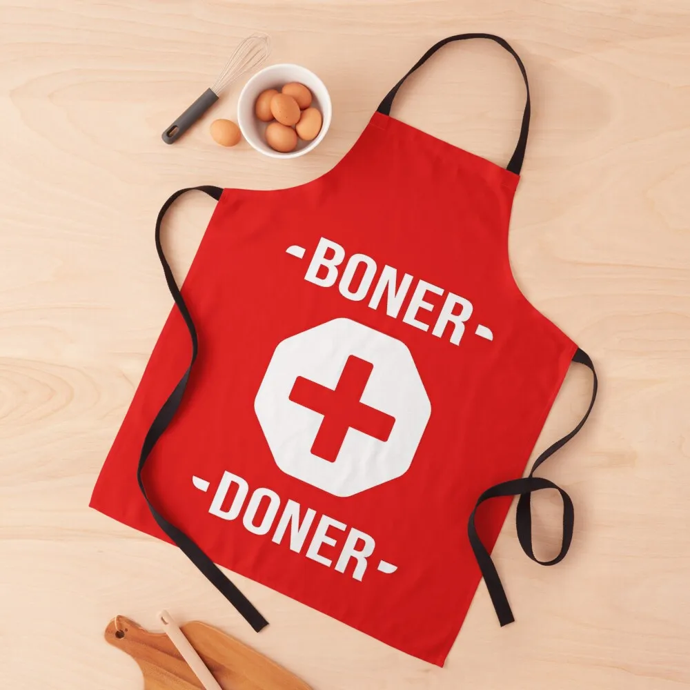 

Boner doner Apron kitchen utensil christmas professional kitchen cookings for women Apron