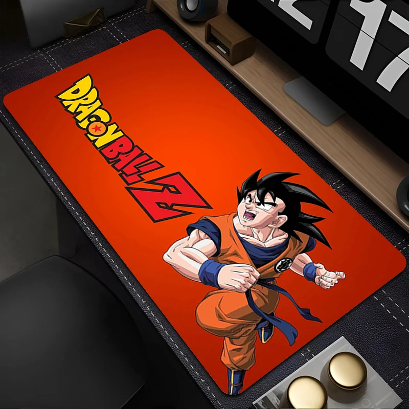 Large DBZ Mouse Pad Dragon Ball Office Desk Mats PC Gaming Accessories Designed specifically xxl MousePads Laptop Keyboard Mat