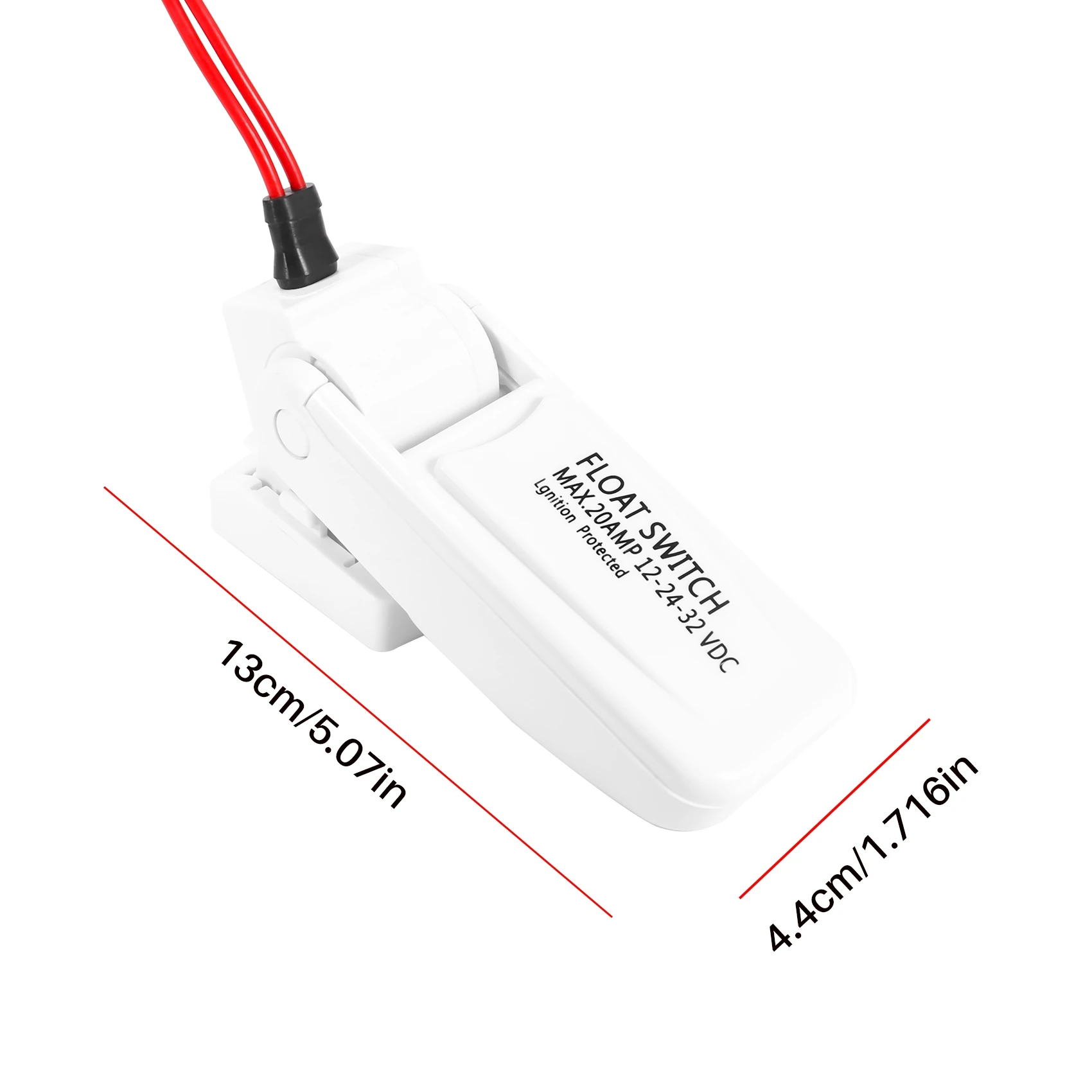 ใหม่-ปั๊มท้องเรือสวิทช์ลูกลอยอัตโนมัติ 12V 24V หรือ 32V สำหรับเรือยอร์ชคาราวานแคมป์ปิ้งมารีนตกปลาปั๊มน้ำเปิด/ปิดอัตโนมัติ