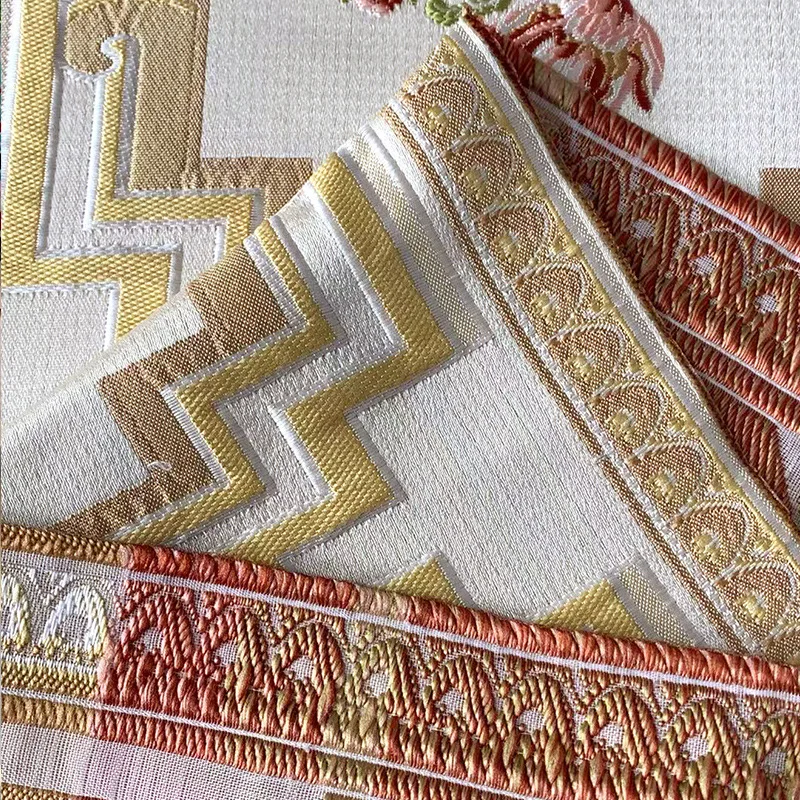 Новый китайский вышитый Европейский роскошный обеденный стол, ТВ-шкаф, кофейный столик