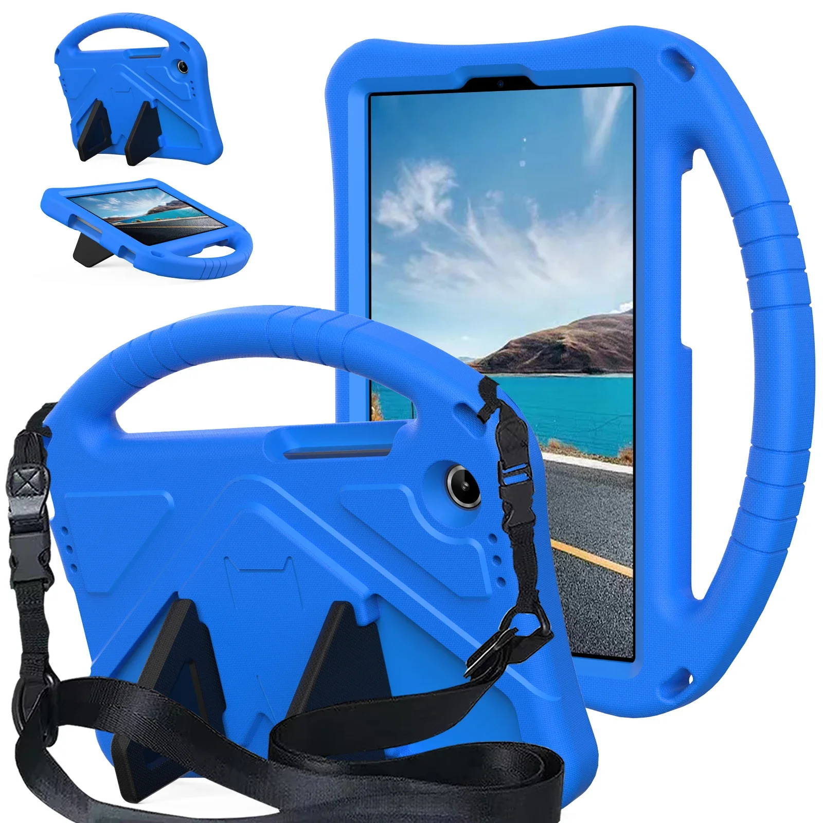For Lenovo Tab One K9 8.7inch Case TB305FU 2025 EVA Kickstand Shockproof Tablet Cover Kids Safe Shell