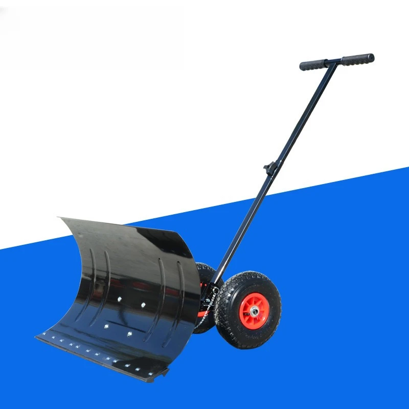 พลั่วตักหิมะแบบใช้มือดัน คุณภาพพรีเมียม ดีไซน์โดดเด่น ใช้งานร่วมกับรถไถหิมะได้อย่างสะดวก อุปกรณ์อุตสาหกรรมที่เรียบง่าย ชิ้นส่วนหลักของเครื่องยนต์