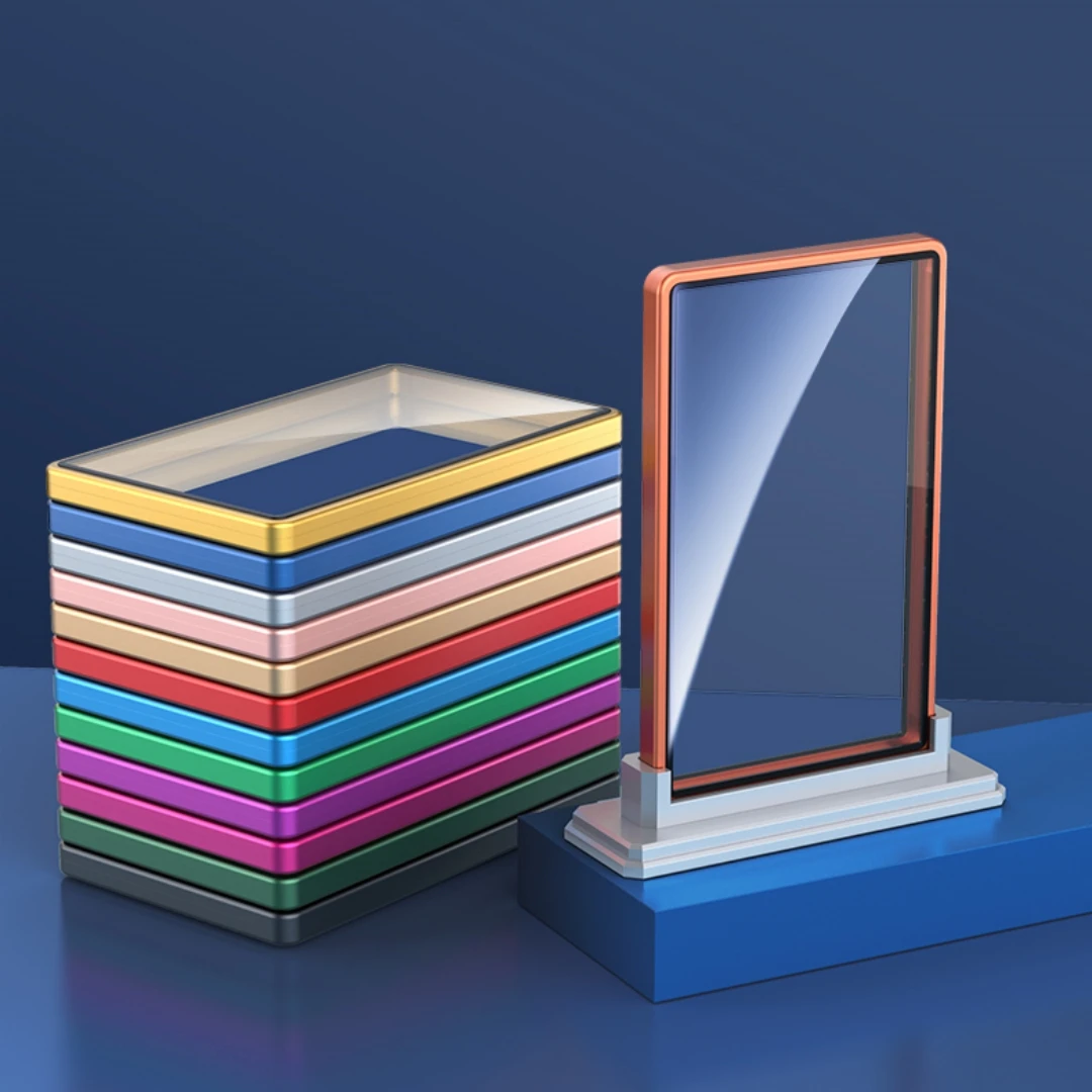 Multicolor Aluminum Alloy Graded Card Protect Cases For PSA CGC BGS Graded Cards, Scratch Resistant Trading Card Holder