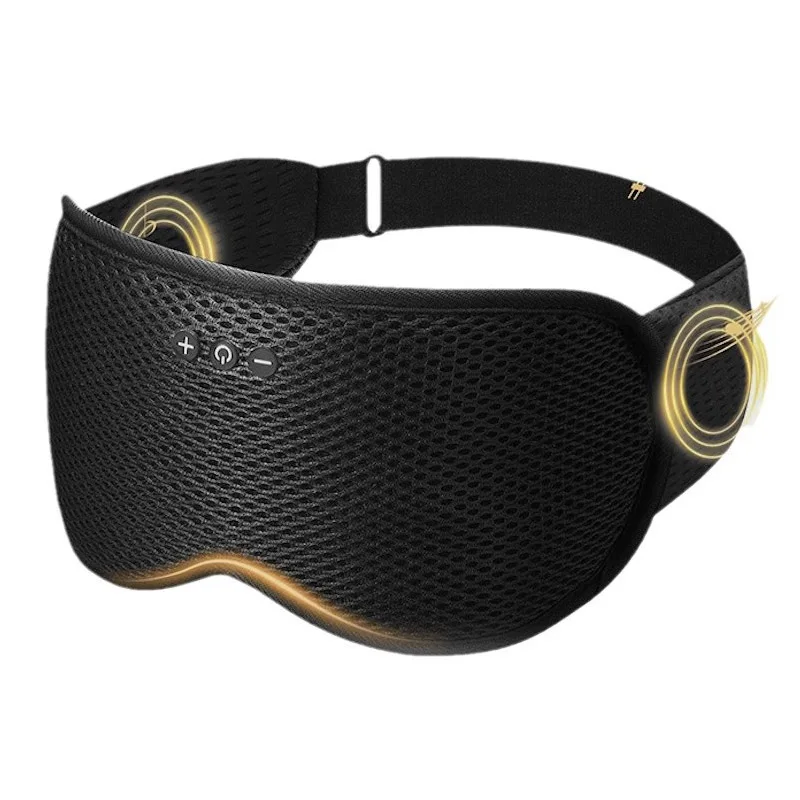 JINSERTA 3D Wireless Schlafkopfhörer Augenbinde Weich Waschbar Bluetooth5.4 Musik Headset Augenmaske Freisprechanruf Kopfhörer Einstellbar 4