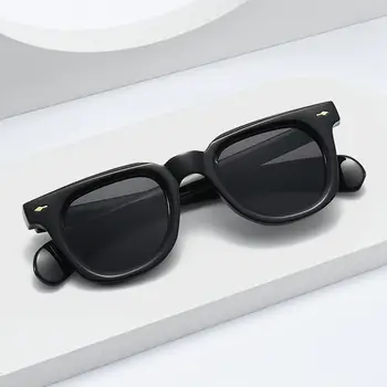 JNPCXI קטן מרובע נשים מסמרות קישוט משקפי שמש שיפוע ג'לי תה רטרו פאנק גברים משקפי שמש גווני UV400 8 best sales משקפי שמש של תה - №6