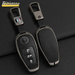 Alloy Shell Fob Holder Keychain For VW Volkswagen Touareg 2017 2018 2019 2020 2021  Car Key Cover Case Protector Accessories