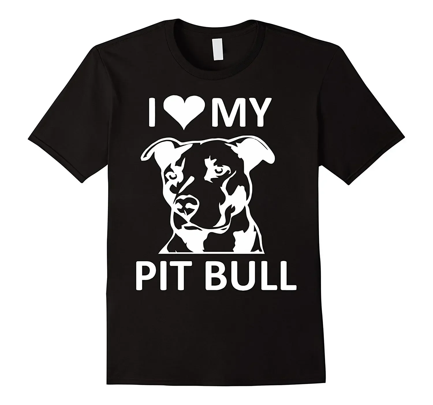 I (heart) My Pitbull T-shirt I Love My Pitbull Tee,pit Bull Mens Shirts Short Sleeve Trend Clothing Print T Shirt Men Top Tee