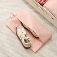 4Pcs Foldable Compressed Travel Clothes Bag Dustproof Moisture-proof Compression Storage Bag Space Saving with Handle