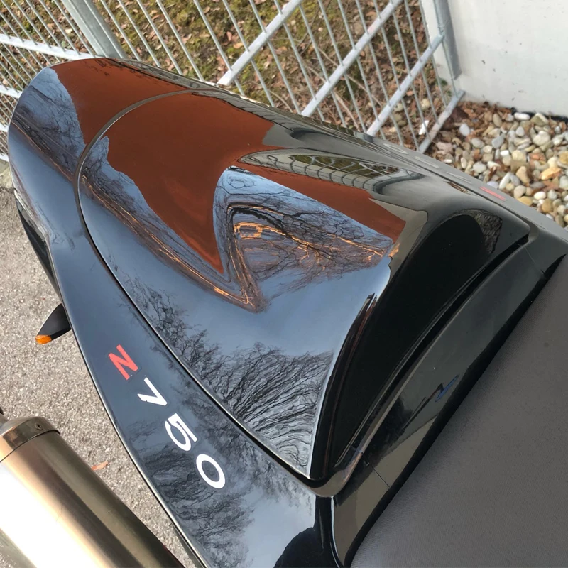 غطاء غطاء القلنسوة للدراجة النارية بيليون ، هدية مقعد قفاز لكاواساكي Z750 ، Z1000 ، Z ، من من من من الخلف ، نينجا ، ZX6R #6