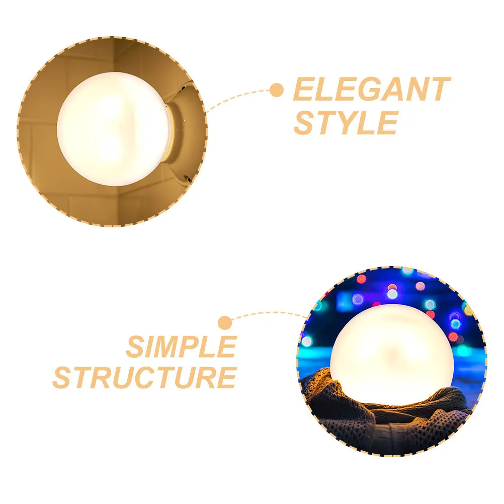 

Glass Lampshade Replacement for Ceiling Table Floor Light Smooth Surface Good Transmittance Elegant Home Decor