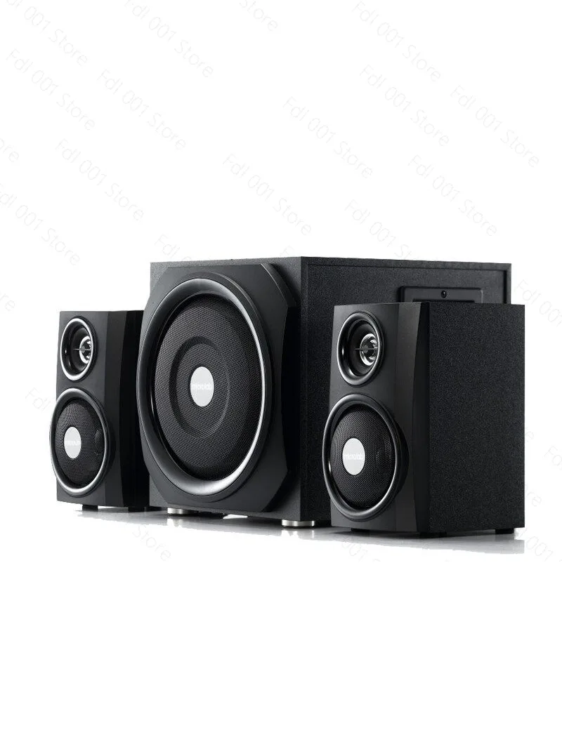 Microlab TMN-1U Computer Speaker - 2.1 Extra Bass Bluetooth USB Plug-in Desktop Audio