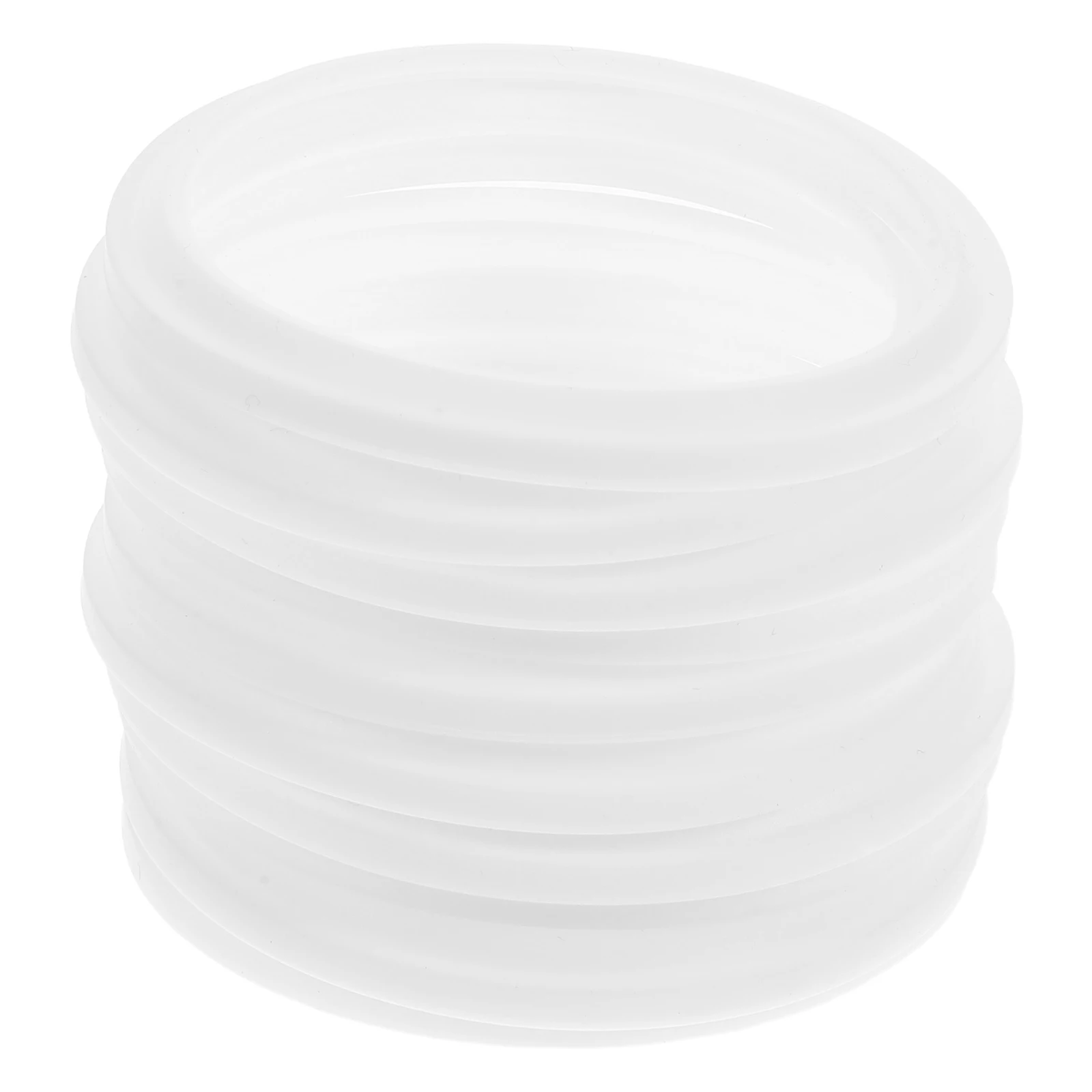 

10 Pcs Sealed Lunch Box Gasket Food Jar Seals Airtight Silicone Sealing Gaskets Rings