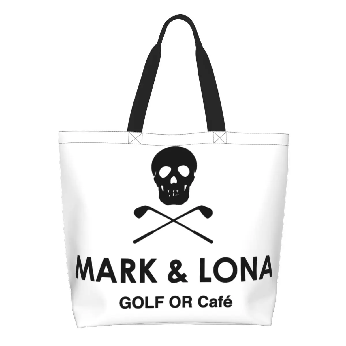 Trend Unisex Marks Lona Golf Accessories Grocery Bag Large Capacity Handbag