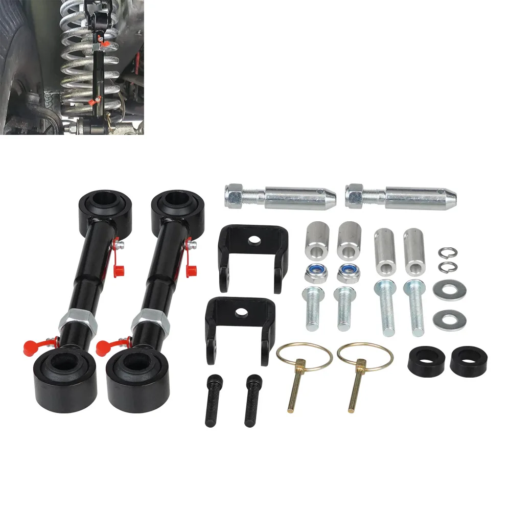 

Переднее соединение стабилизатора поперечной устойчивости для подъемников 2,5-6 дюймов 97-06 Jeep Wrangler TJ